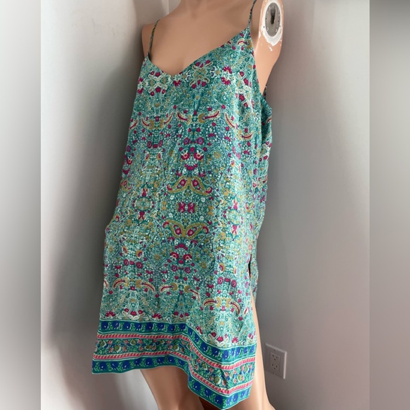 Anthropologie Dresses & Skirts - 16 XL XXL silk Anthropologie paisley rare tunic dress top Maeve